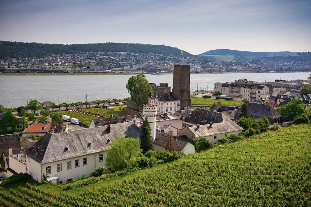 Rüdesheim am Rhein – malebné víno