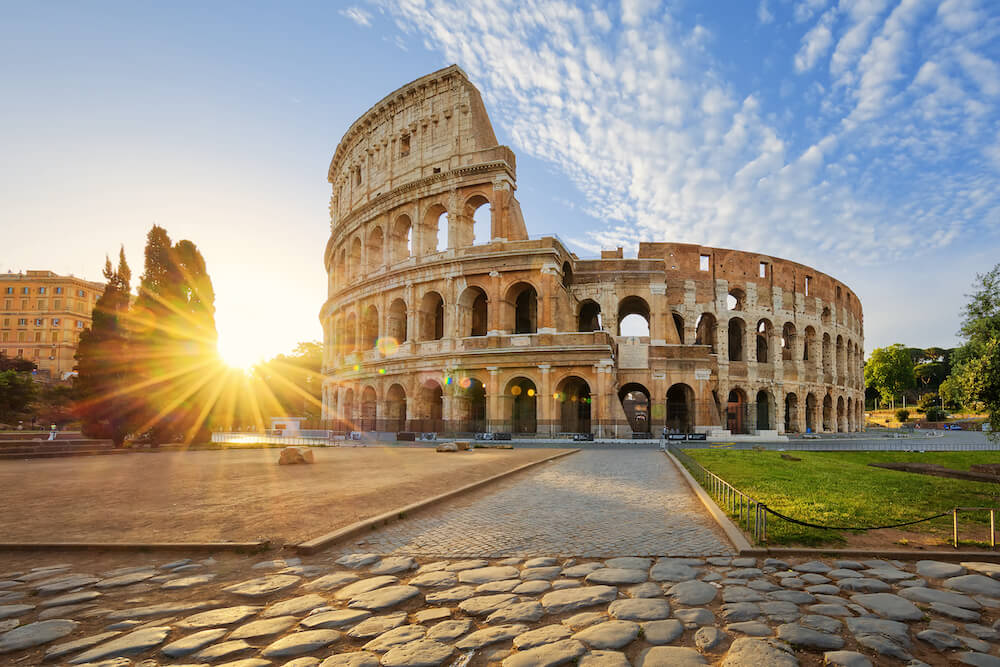 Poškození a rekonstrukce Kolosea