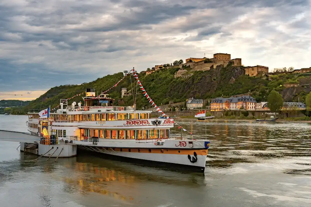 Koblenz – soutok Rýna a Mosely