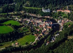 Odpočinkový pobyt v Pivovaru Rožmberk s polopenzí a wellness