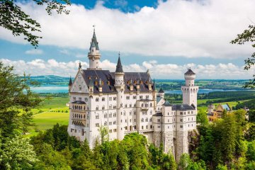 Zámek Neuschwanstein Bavorsko