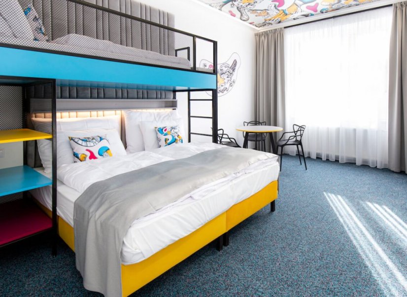 Ubytování pro rodiny s dětmi v moderních apartmánech Family Apartments 