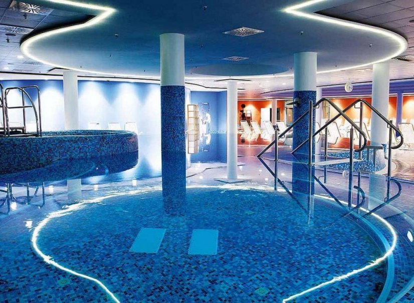 Skvělý wellness v Berlíně se spa, saunovým světem a fitness