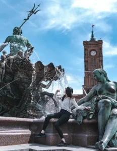 Neptunbrunnen v Berlíně