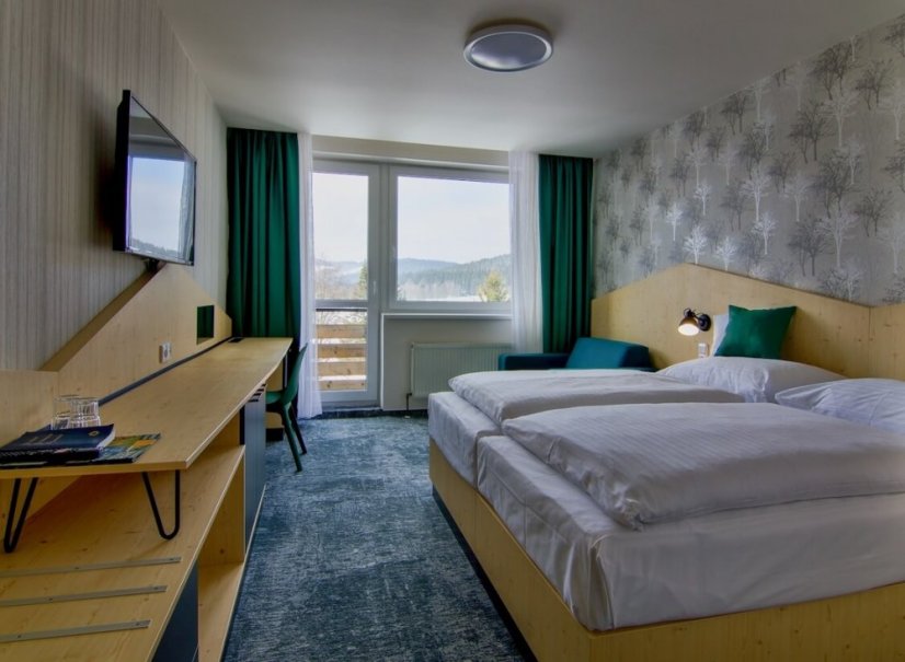 Komfortní ubytování ve 4* Hotelu Srní v srdci Šumavy