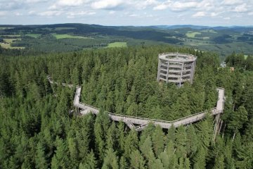Stezka korunami stromů Lipno nad Vltavou