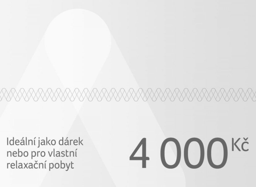 Dárkový poukaz můžete použít pro nákup mnoha úžasných pobytů.