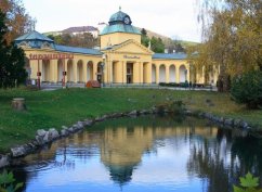 Moderní lázeňský hotel a vinařský ráj u Vídně