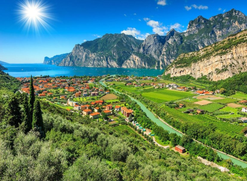 Jezera Lago di Ledro, Lago di Garda a okolí