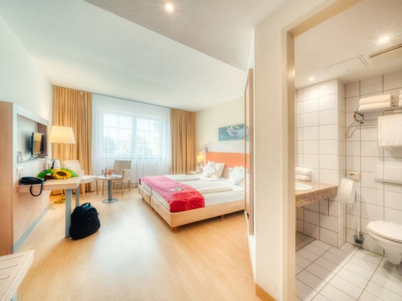Pohodlný 3* Akzent Hotel v Aufkirchenu