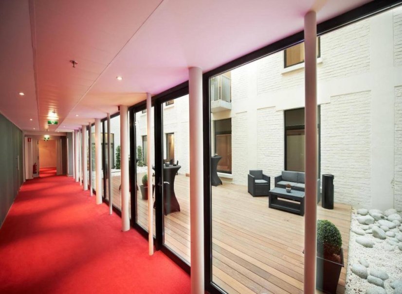 Vítejte v moderním designovém hotelu Husa de la Couronne v Lutychu