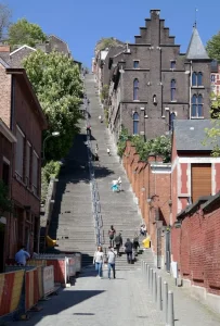 Strhující dobrodružství v Lutychu: Schody Montagne de Bueren Strhující dobrodružství v Lutychu: Schody Montagne de Bueren