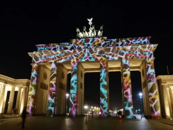 Objete historii a krásu Braniborské brány v Berlíně