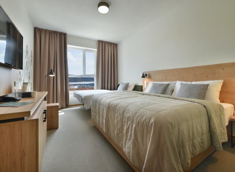 Moderní Hotel Element na břehu Lipna. Nově otevřený hotel Element