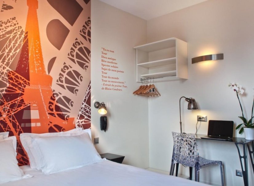 Šarmantní butikový hotelu Alpha Eiffel Tower se 100% doporučením