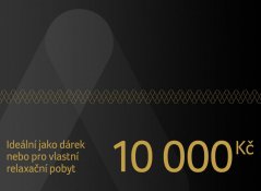 Dárkový poukaz na pobyt v ČR i zahraničí v hodnotě 10 000 Kč