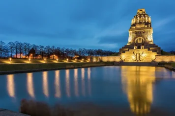 Monumentální památník Völkerschlachtdenkmal