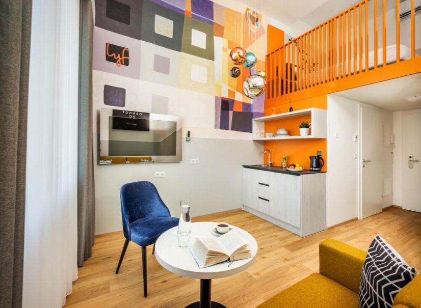 Hotel lyf Schönbrunn Vienna se pyšní vynikající polohou nedaleko zámku Schönbrunn