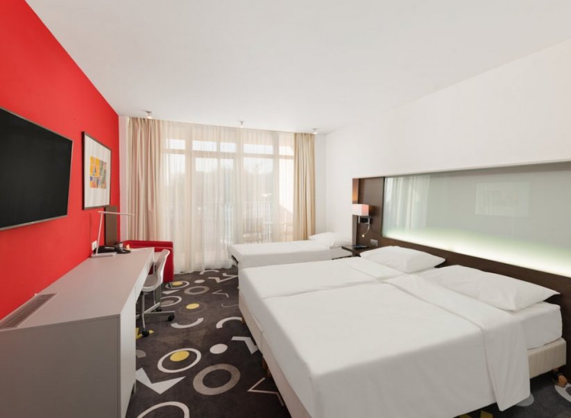 Luxusní ubytování v moderním 4* Hotel Park Inn by Radisson Sárvár