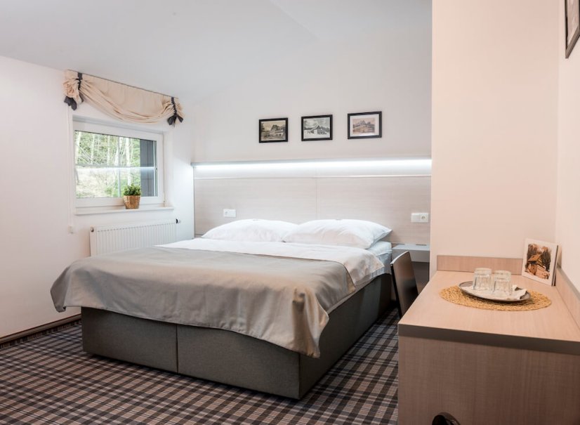 Idylický horský hotel na Zadově