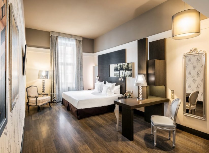 Exklusivní pobyt v 5* hotelu v centru Brna včetně sauny a  fitness