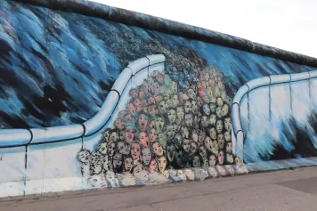 Street art jako vyjádření svobody Berlínska zeď