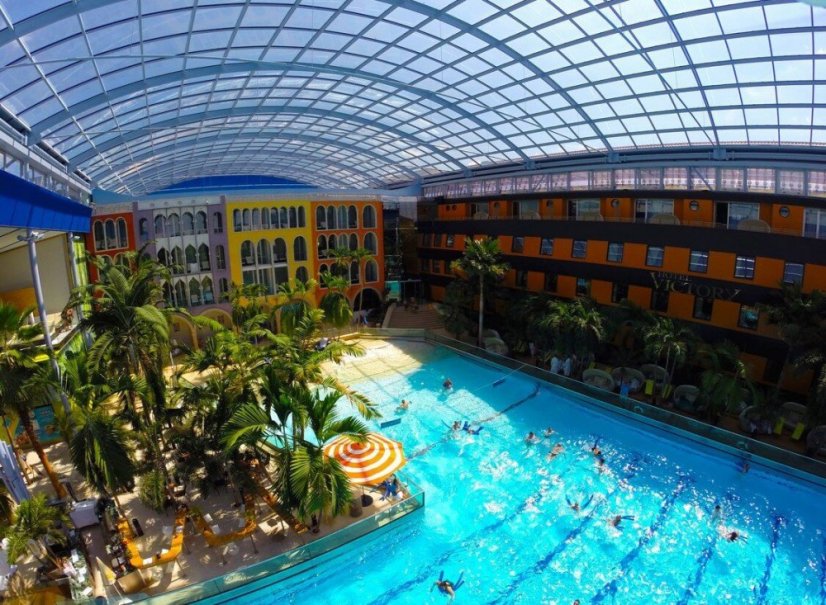 Wellness v Therme Erding s Aquaparkem 