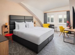 Pokoj hotelu City Inn Olomouc – komfortní dvoulůžkový pokoj s moderním vybavením