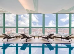 Moderní 4* Panorama Hotel s wellness centrem s výhledem na Prahu