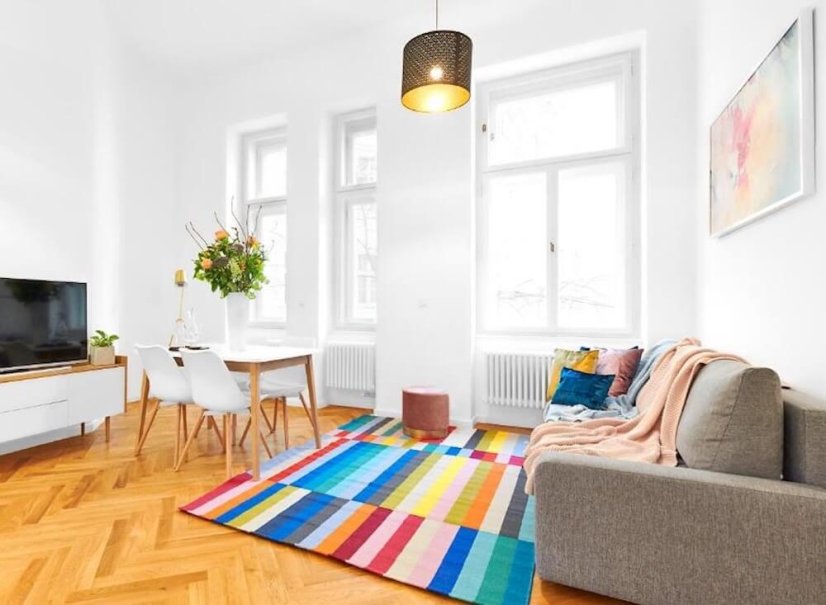 Snídaně v apartmánu Pytloun Bristol Residence Praha – piknikový koš na pokoji