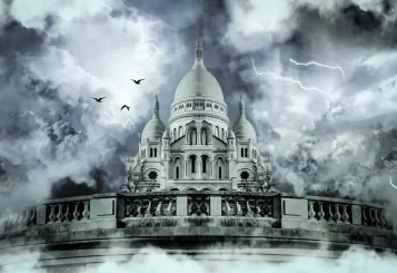 Sacré Coeur: Symbol Paříže z vrcholu Montmartre