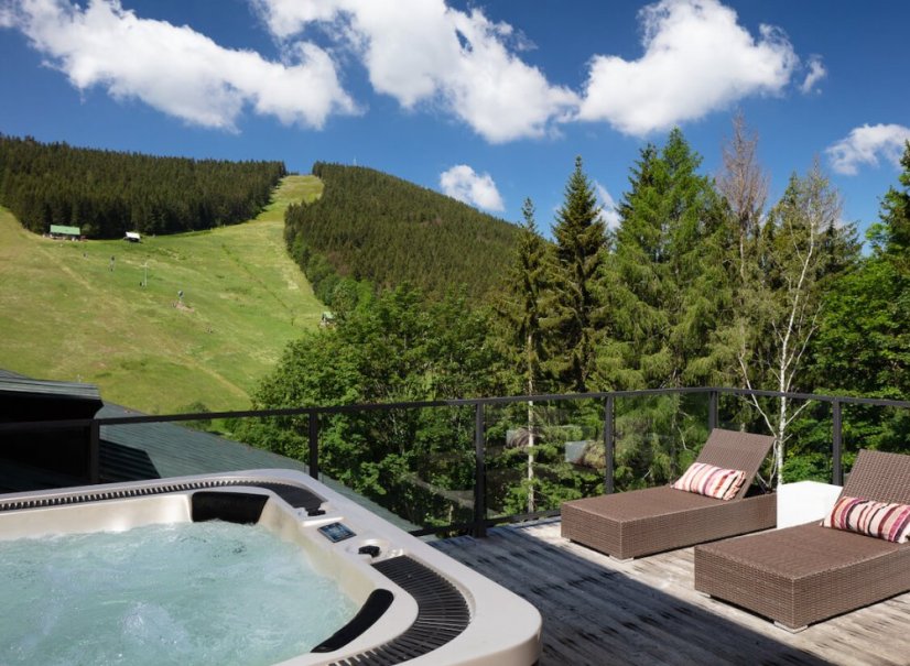 Wellness dovolená s úchvatným výhledem na Krkonoše