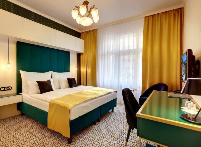 Karlovy Vary – wellness a relaxace v centru lázní vč. POLOPENZE v Art Deco Wolker