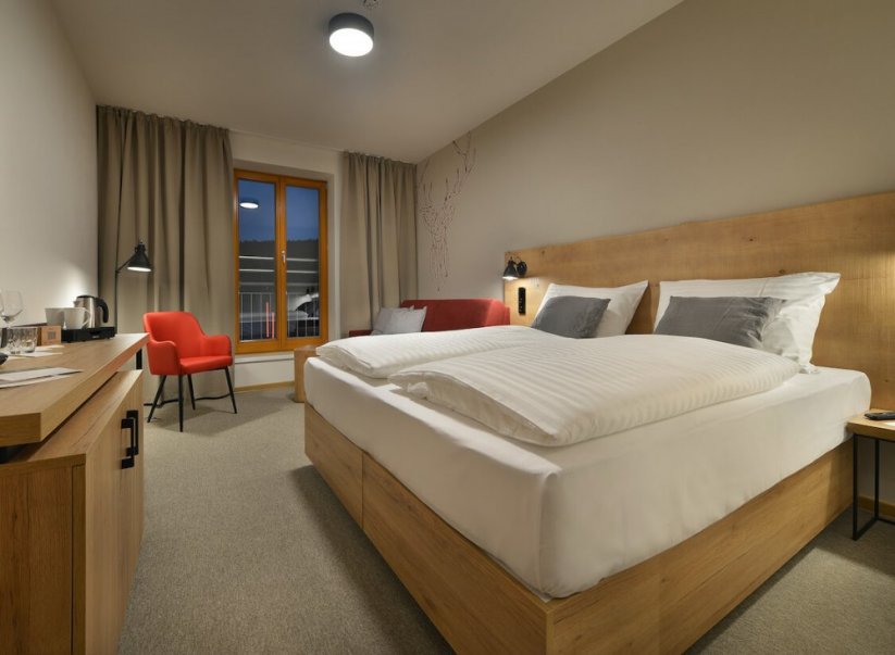 Moderní hotel Element: dokonalý relax na břehu Lipna