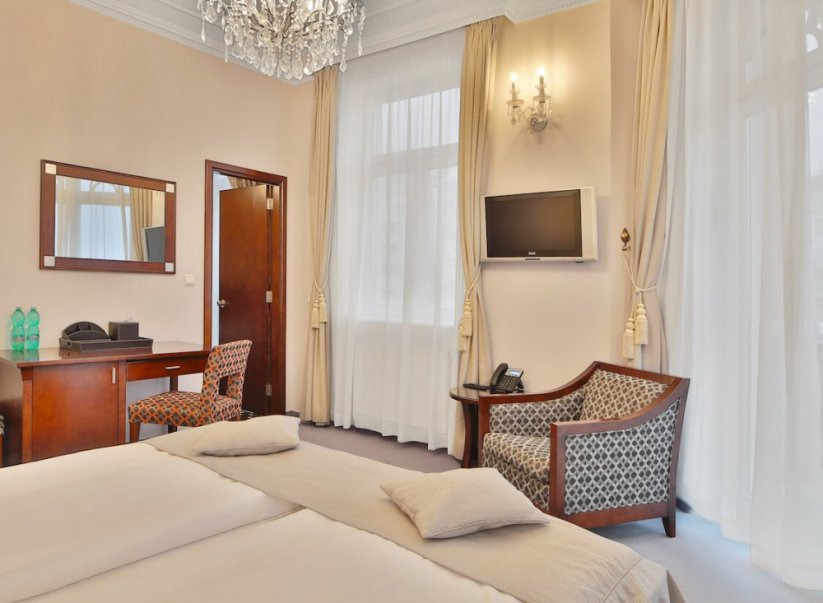 Luxusní hotel Sun Palace Spa a Wellness se skvělou polohou v centru v Mariánských Lázních