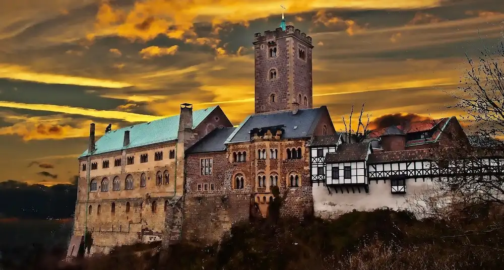 Výlet na hrad Wartburg